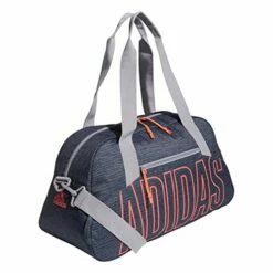 Adidas Graphic Duffel Bag, Legacy Blue Canvas/Signal Pink/Glory Grey, One Size -LUGGAGE FACTORY Sales 41KiwLU3ZRL