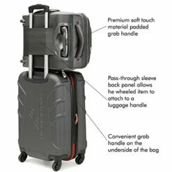 High Sierra Endeavor Wheeled Underseat Carry-On, Mercury Heather, One Size 10 High Sierra Endeavor Wheeled Underseat Carry-On, Mercury Heather, One Size -LUGGAGE FACTORY Sales 41OCU KzU L
