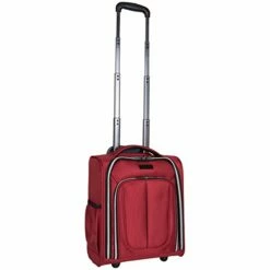 Kenneth Cole Reaction Lincoln Square 16" 1680d Polyester 2-Wheel Underseater Carry-on, Red 23 Kenneth Cole Reaction Lincoln Square 16" 1680d Polyester 2-Wheel Underseater Carry-on, Red -LUGGAGE FACTORY Sales 41P 8y1wyGL