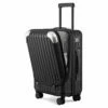 LEVEL8 Carry-On Luggage, Hardside Suitcase, 20” Lightweight ABS+PC Hardshell Spinner Trolley For Luggage With Built-In TSA Lock, 8 Spinner Wheels, Black, 20-Inch Carry-On 2 LEVEL8 Carry-On Luggage, Hardside Suitcase, 20” Lightweight ABS+PC Hardshell Spinner Trolley For Luggage With Built-In TSA Lock, 8 Spinner Wheels, Black, 20-Inch Carry-On -LUGGAGE FACTORY Sales 41PKx6jFJuL