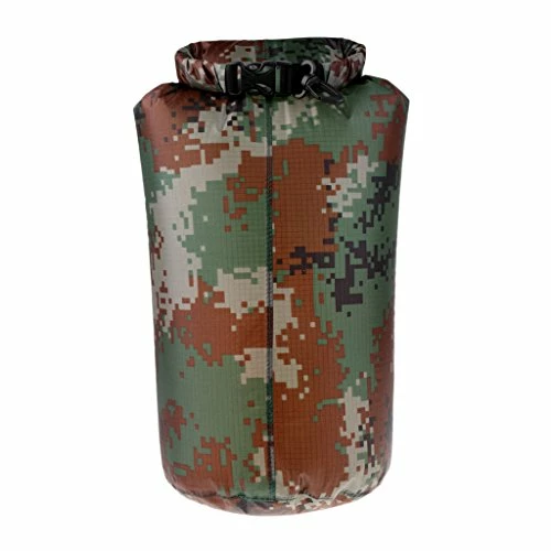 Dovewill 5L 10L 20L Outdoor Rafting Stuff Sack Dry Bag Pouch Roll Top Waterproof Duffel Dry Gear Bag For Kayaking Canoeing Camping - Digital Camo, 20L 3 Dovewill 5L 10L 20L Outdoor Rafting Stuff Sack Dry Bag Pouch Roll Top Waterproof Duffel Dry Gear Bag For Kayaking Canoeing Camping - Digital Camo, 20L
