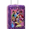 Disney Princess Luggage 20 Inches Hard-Sided Rolling Spinners Carry-On Tween Travel Trolley Suitcase For Kids - Pink -LUGGAGE FACTORY Sales 41Qqgwhp4XS