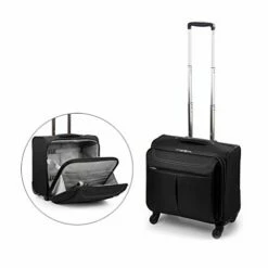 ZH Carry-On Luggage Business Travel Wheeled Rolling Laptop PC Tablet Computer Trolley Backpack, Suitcase Hand Luggage Cabin Approved Bag Lightweight For Trave Men Women 13 ZH Carry-On Luggage Business Travel Wheeled Rolling Laptop PC Tablet Computer Trolley Backpack, Suitcase Hand Luggage Cabin Approved Bag Lightweight For Trave Men Women -LUGGAGE FACTORY Sales 41Qt8bkSoKL