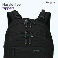 Targus Travel Laptop Backpack For 15.6 Inch Laptops, TSA Checkpoint-Friendly Carry On Travel Backpack For Women Men Business/College Laptop Bag For Work School Travel, Black (TBB013US) -LUGGAGE FACTORY Sales 41R3ZEOB67L
