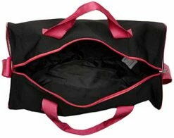 Dance Duffel Bag With Multicolored Dance Print Fuchsia (Black/Multi) -LUGGAGE FACTORY Sales 41RgZsqzt5L