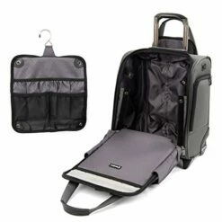Travelpro Crew Versapack Rolling Underseat Carry-on, Titanium Grey -LUGGAGE FACTORY Sales 41RrE0DObnL