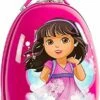 Heys Dora Hardside Girls Egg Shaped Wheeled Rolling 18 Inch Luggage For Kids -LUGGAGE FACTORY Sales 41S6G0sVAkS