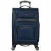 Kenneth Cole Reaction Rugged Roamer Luggage Collection Lightweight Softside Expandable 8-Wheel Spinner Travel Suitcase Bag, Navy, 20-inch Carry-On -LUGGAGE FACTORY Sales 41Sg4SuBu2L