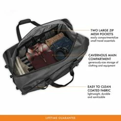 Briggs & Riley Extra Large Softside 2-Wheel Rolling Duffel, Black, 32" -LUGGAGE FACTORY Sales 41SuNf9wJrL