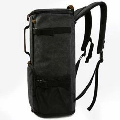 G-FAVOR 40L Travel Backpack,Vintage Canvas Rucksack Convertible Duffel Bag Flight Approved Luggage Carry Fit For 17 Inch Laptop -LUGGAGE FACTORY Sales 41T6ncYfyoL