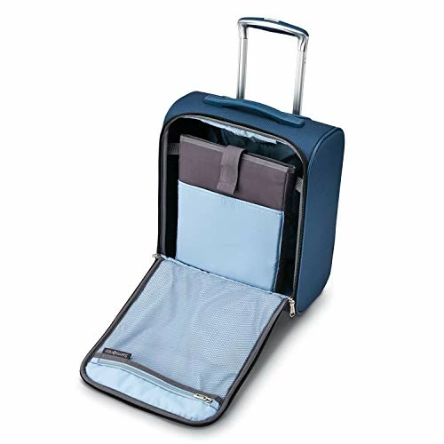 Samsonite SoLyte DLX Underseat Wheeled Carry-On (Mediterranean Blue) 7 Samsonite SoLyte DLX Underseat Wheeled Carry-On (Mediterranean Blue) - Image 5