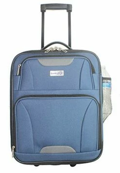 BoardingBlue 18" Frontier, Spirit, America Airlines Personal Item Under Seat Basic Luggage (navy) -LUGGAGE FACTORY Sales 41WMGbhlu6L
