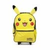 Pokemon Pikachu 16" Inch Yellow Rolling Backpack Luggage With Plush Ears -LUGGAGE FACTORY Sales 41X9VZlYmmL