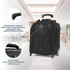 Travelpro Maxlite 5-Rolling Underseat Compact Carry-On Bag, Black, 15-Inch -LUGGAGE FACTORY Sales 41Y3W1a ivL