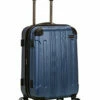 Rockland London Hardside Spinner Wheel Luggage, Blue, Carry-On 20-Inch -LUGGAGE FACTORY Sales 41YCXsf2AYL