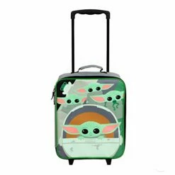Bioworld Star Wars The Child Grogu The Mandalorian Kids' Rolling Luggage