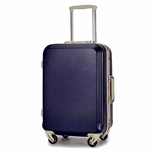 Seller-Wu 20/22/24/26/28Inch Rolling Luggage Lightweight Travel Suitcase On Wheels,Navy Blue Frame,24 9 Seller-Wu 20/22/24/26/28Inch Rolling Luggage Lightweight Travel Suitcase On Wheels,Navy Blue Frame,24 - Image 7