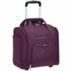AmazonBasics Underseat Carry-On Rolling Travel Luggage Bag - Purple -LUGGAGE FACTORY Sales 41 2BvRECslXL