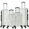 Omni PC Luggage Sets, Semper 4 Piece Luggage Set Suitcases With Spinner Wheels Hardshell Lightweight Luggage W/ Scale (Off- White With Scale) 1 Omni PC Luggage Sets, Semper 4 Piece Luggage Set Suitcases With Spinner Wheels Hardshell Lightweight Luggage W/ Scale (Off- White With Scale) -LUGGAGE FACTORY Sales 41 wDtwndL