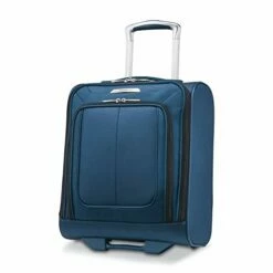 Samsonite SoLyte DLX Underseat Wheeled Carry-On (Mediterranean Blue)