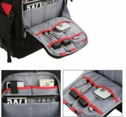 Convenient Photography Rolling Luggage Digital Shoulder Suitcase With Wheels Men Camera Cabin Trolley Travel Bags (Color : Small) -LUGGAGE FACTORY Sales 41afFPEfwJL