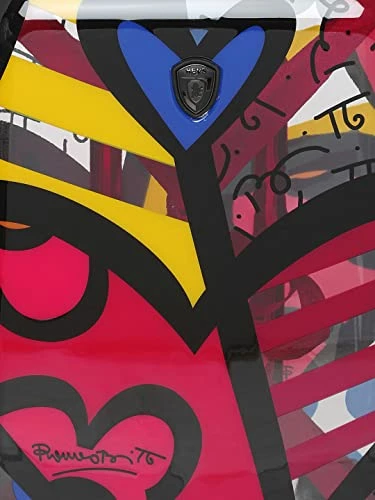 Heys Britto Transparent 21" Carry On Spinner Luggage (Transparent New Day) 5 Heys Britto Transparent 21" Carry On Spinner Luggage (Transparent New Day) - Image 3