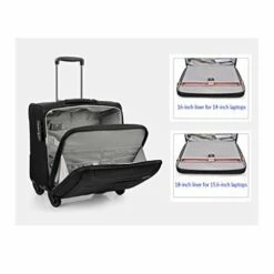 ZH Carry-On Luggage Business Travel Wheeled Rolling Laptop PC Tablet Computer Trolley Backpack, Suitcase Hand Luggage Cabin Approved Bag Lightweight For Trave Men Women 16 ZH Carry-On Luggage Business Travel Wheeled Rolling Laptop PC Tablet Computer Trolley Backpack, Suitcase Hand Luggage Cabin Approved Bag Lightweight For Trave Men Women -LUGGAGE FACTORY Sales 41csKgTAyWL