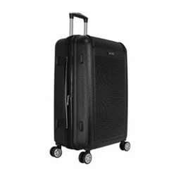 Kemyer 3-piece Hardside Tsa Lock Lightweight Spinner Rolling Luggage Set, Black -LUGGAGE FACTORY Sales 41db3D jVVL