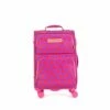 Cloe By Agatha Ruiz De La Prada Carry-On 20 Inch Luggage With 360º-spinner Wheels In Magenta Color -LUGGAGE FACTORY Sales 41eTtGtzM5L