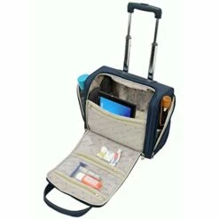London Fog Knightsbridge II 15" 2-Wheel Under The Seat Bag, Sapphire -LUGGAGE FACTORY Sales 41ejYDJir0L