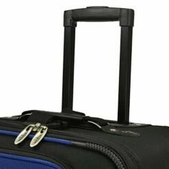 U.S. Traveler New Yorker Lightweight Softside Expandable Travel Rolling Luggage Set, Blue, 4-Piece (15/21/25/29) 21 U.S. Traveler New Yorker Lightweight Softside Expandable Travel Rolling Luggage Set, Blue, 4-Piece (15/21/25/29) -LUGGAGE FACTORY Sales 41f2dPS6n5L