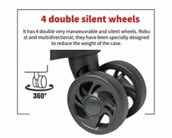 AOUZE Practical Luggage Suitcase Lightweight Expandable Lock Rotator 20 Inches 24 Inches 28 Inches Ultra-Lightweight But Very Durable Suitable For Outdoor Use (Color : Blue) -LUGGAGE FACTORY Sales 41fLaQm P8S