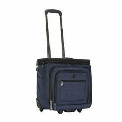 Travelers Club Luggage 16" Top Expandable Rolling Underseater W/USB Port, Blue Suitcase, Carry-On, Navy 22 Travelers Club Luggage 16" Top Expandable Rolling Underseater W/USB Port, Blue Suitcase, Carry-On, Navy -LUGGAGE FACTORY Sales 41h3blSz8IL
