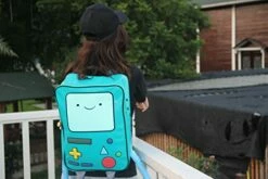 Adventure Time With Finn And Jake Boys And Girls Cartoon Network School Pu Bmo Backpack -LUGGAGE FACTORY Sales 41hJytn8XPL