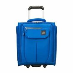 Skyway Mirage 2.0 16-inch Under Seat Rolling Tote, Blue Royal