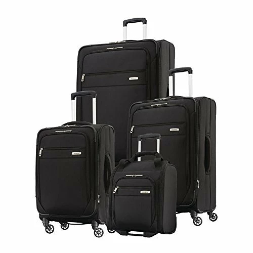 Samsonite Advena 4-Piece Set (Underseater, 20", 25", 29" Spinners) (Black) 3 Samsonite Advena 4-Piece Set (Underseater, 20", 25", 29" Spinners) (Black)