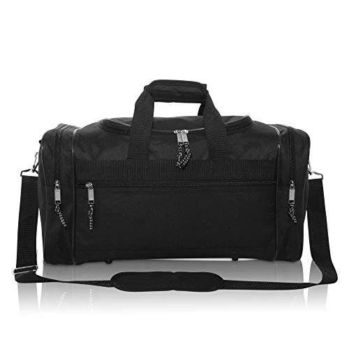 DALIX Blank Duffle Bag Duffel Bag In Black Gym Bag 9 DALIX Blank Duffle Bag Duffel Bag In Black Gym Bag - Image 7