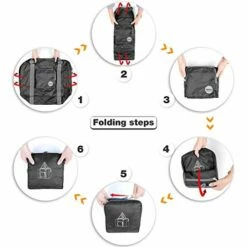 Wandf Foldable Travel Duffel Bag Luggage Sports Gym Water Resistant Nylon, Black 13 Wandf Foldable Travel Duffel Bag Luggage Sports Gym Water Resistant Nylon, Black -LUGGAGE FACTORY Sales 41jQAPAnYLL