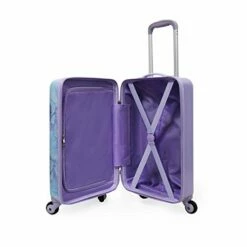 Disney Frozen II Anna Elsa Luggage Hard Side Tween Spinner Rolling Suitcase For Kids Carry-On Travel Trolley - 20 Inch -LUGGAGE FACTORY Sales 41mNeMMnmmL