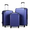 Sandinrayli Luggage Set, Lightweight & Durable Travel Suitcase With Spinner Wheels, 20” 24” 28” Hardside Spinner Set -LUGGAGE FACTORY Sales 41mxI 6 gLL