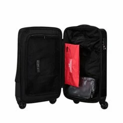 Cloe Carry-On 20 Inch Hybrid Luggage With 360º-spinner Wheels In Black Color -LUGGAGE FACTORY Sales 41mxyi5mtuL