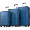 Merax Luggage Set Expandable 3 Piece Sets With TSA Lock, Lightweight Hardside Luggage With Spinner Wheels -LUGGAGE FACTORY Sales 41n2FJDMSpL