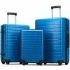 Hardshell Luggage Sets 3 PCS Spinner Suitcase With Tsa Lock Lightweight Blue 2 Hardshell Luggage Sets 3 PCS Spinner Suitcase With Tsa Lock Lightweight Blue -LUGGAGE FACTORY Sales 41nIdWbGUmL