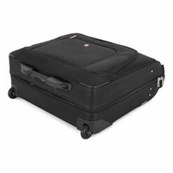 (USED) SWISSGEAR Full-Sized Effortless Folding Wheeled Garment Bag | Rolling Travel Luggage | Men's And Women's - Black 12 (USED) SWISSGEAR Full-Sized Effortless Folding Wheeled Garment Bag | Rolling Travel Luggage | Men's And Women's - Black -LUGGAGE FACTORY Sales 41nRVR6 M1L