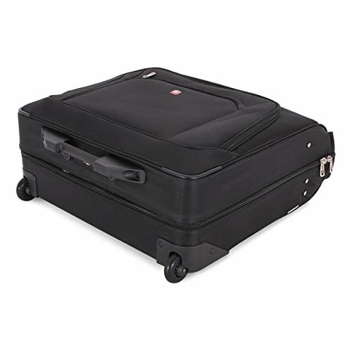 (USED) SWISSGEAR Full-Sized Effortless Folding Wheeled Garment Bag | Rolling Travel Luggage | Men's And Women's - Black 4 (USED) SWISSGEAR Full-Sized Effortless Folding Wheeled Garment Bag | Rolling Travel Luggage | Men's And Women's - Black - Image 3