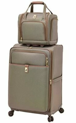 London Fog Kensington II 15" 2-Wheel Under The Seat Bag, Bronze -LUGGAGE FACTORY Sales 41oAR 2BLdjGL