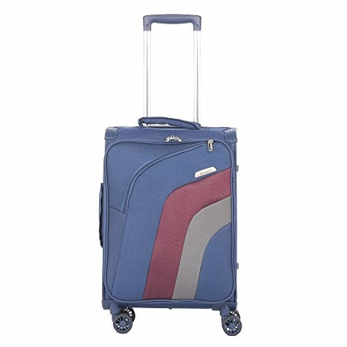 Aerolite 21" Carry On Ultra Lightweight Spinner Suitcase & Flight Bag Under Seat Shoulder Bag Set (Navy) 7 Aerolite 21" Carry On Ultra Lightweight Spinner Suitcase & Flight Bag Under Seat Shoulder Bag Set (Navy) - Image 5
