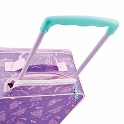 American Tourister Kids' Disney Softside Upright Luggage, Princess, Carry-On 18-Inch -LUGGAGE FACTORY Sales 41pI61cI4WS