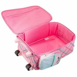 Stephen Joseph Kids Classic Rolling Luggage, Pink Unicorn, One Size -LUGGAGE FACTORY Sales 41prLc88SZL