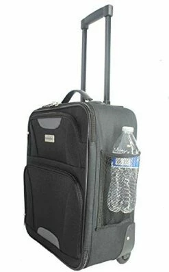 New BoardingBlue 18" Frontier, Spirit, America Airlines Personal Item Under Seat Luggage (Black)